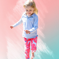 Kinder-Leggings Einhorn für Mädchen