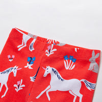 Kinder-Leggings Einhorn für Mädchen