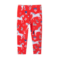 Kinder-Leggings Einhorn für Mädchen