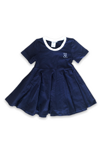 Bequemes T-Shirt Kleid aus Baumwolle